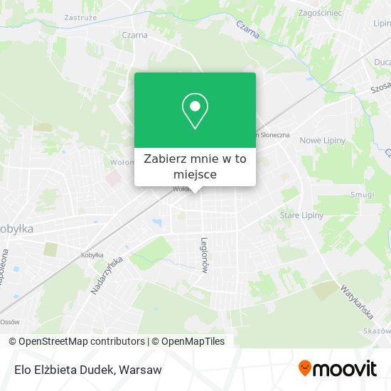 Mapa Elo Elżbieta Dudek