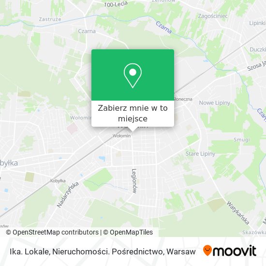 Mapa Ika. Lokale, Nieruchomości. Pośrednictwo