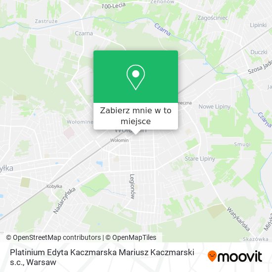 Mapa Platinium Edyta Kaczmarska Mariusz Kaczmarski s.c.