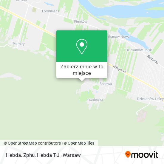 Mapa Hebda. Zphu. Hebda T.J.