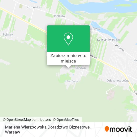 Mapa Marlena Wierzbowska Doradztwo Biznesowe