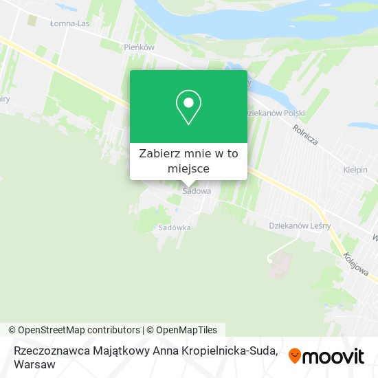 Mapa Rzeczoznawca Majątkowy Anna Kropielnicka-Suda