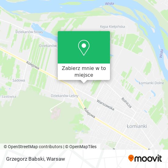 Mapa Grzegorz Babski