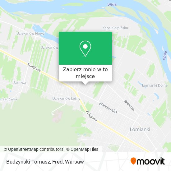 Mapa Budzyński Tomasz, Fred