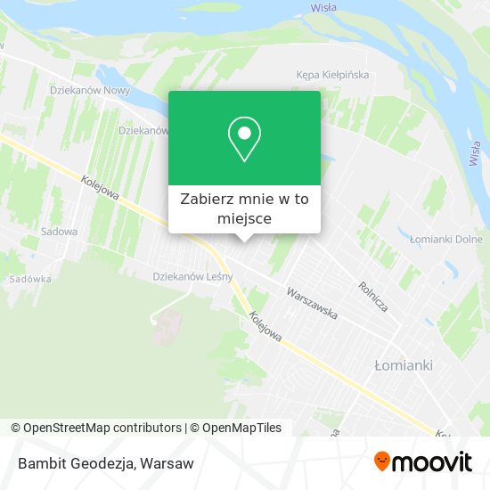 Mapa Bambit Geodezja