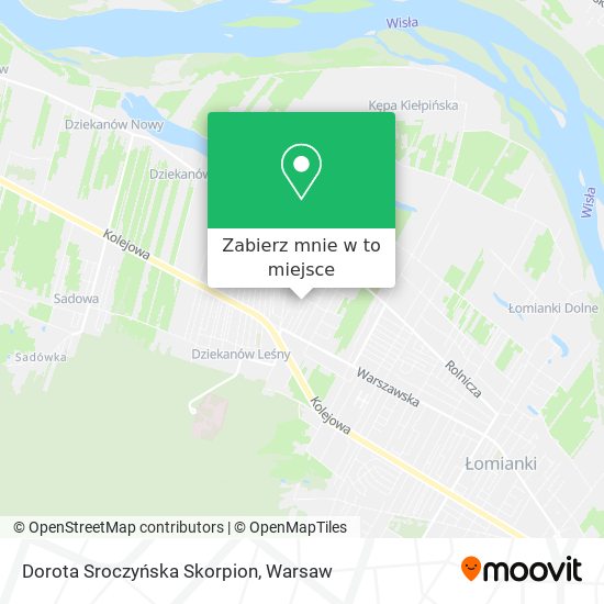 Mapa Dorota Sroczyńska Skorpion