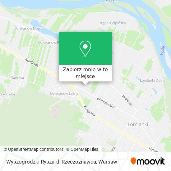 Mapa Wyszogrodzki Ryszard, Rzeczoznawca