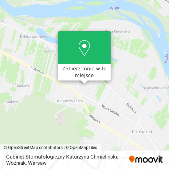 Mapa Gabinet Stomatologiczny Katarzyna Chmielińska Woźniak