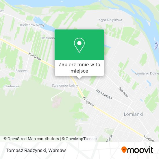 Mapa Tomasz Radzyński