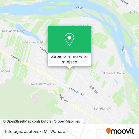 Mapa Infologis. Jabłoński M.