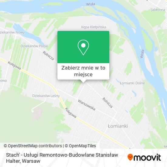 Mapa Stach' - Usługi Remontowo-Budowlane Stanisław Halter