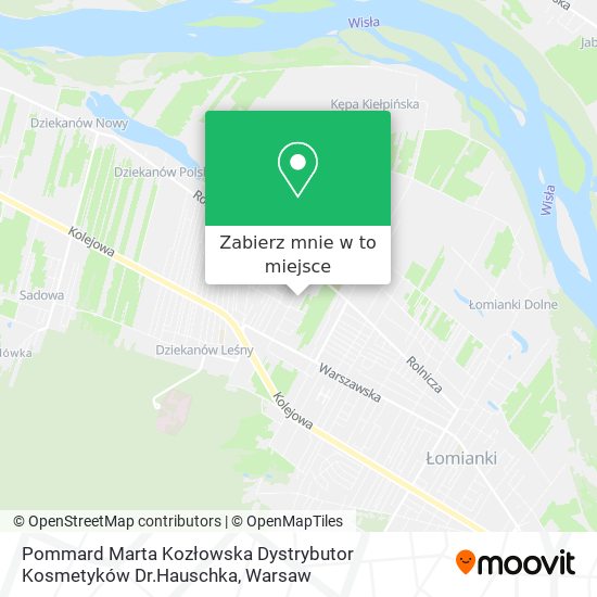 Mapa Pommard Marta Kozłowska Dystrybutor Kosmetyków Dr.Hauschka