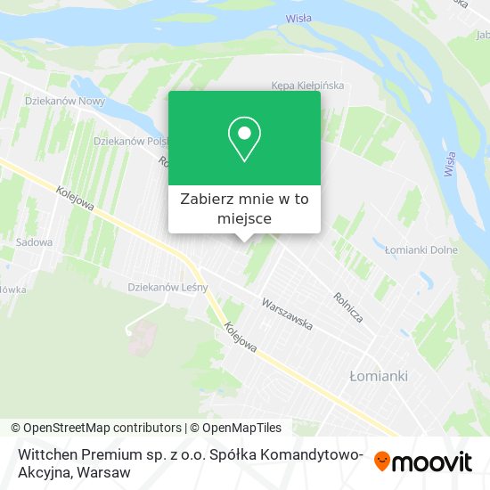 Mapa Wittchen Premium sp. z o.o. Spółka Komandytowo-Akcyjna