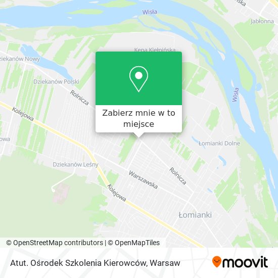 Mapa Atut. Ośrodek Szkolenia Kierowców