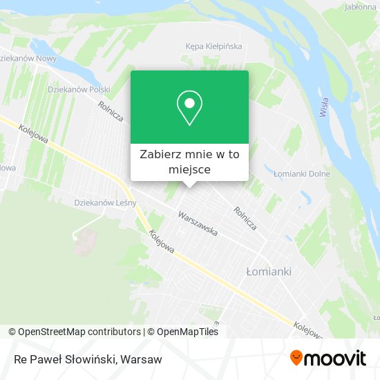 Mapa Re Paweł Słowiński