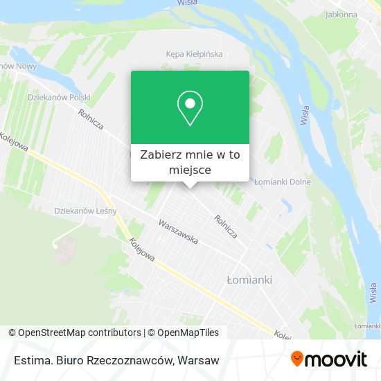 Mapa Estima. Biuro Rzeczoznawców