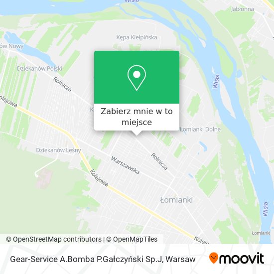 Mapa Gear-Service A.Bomba P.Gałczyński Sp.J