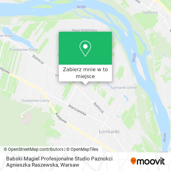 Mapa Babski Magiel Profesjonalne Studio Paznokci Agnieszka Raszewska