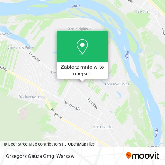 Mapa Grzegorz Gauza Gmg