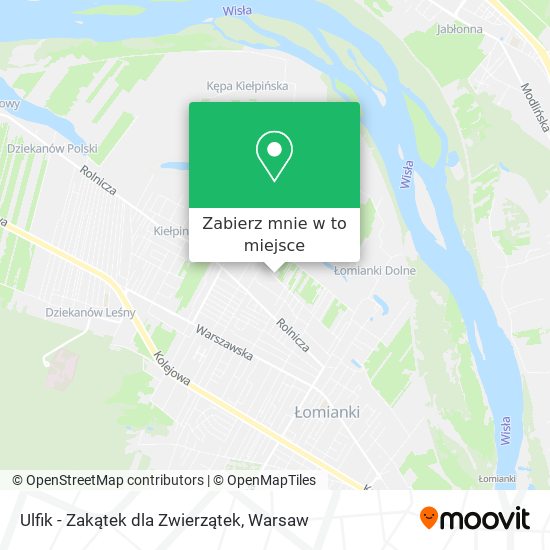 Mapa Ulfik - Zakątek dla Zwierzątek