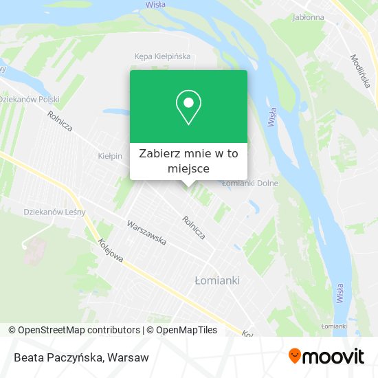 Mapa Beata Paczyńska