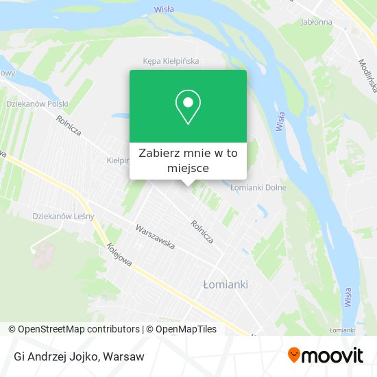 Mapa Gi Andrzej Jojko