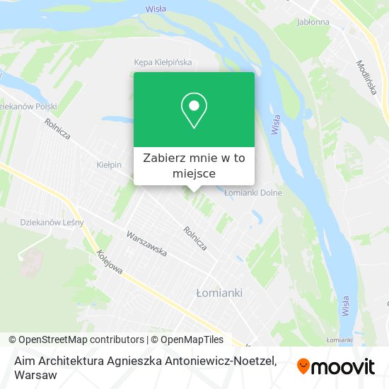 Mapa Aim Architektura Agnieszka Antoniewicz-Noetzel