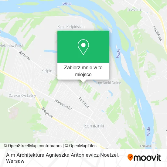 Mapa Aim Architektura Agnieszka Antoniewicz-Noetzel
