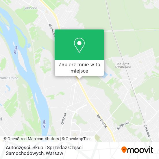 Mapa Autoczęści. Skup i Sprzedaż Części Samochodowych