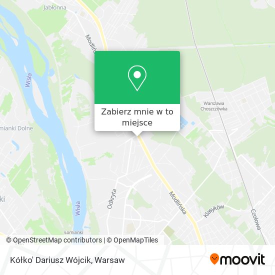 Mapa Kółko' Dariusz Wójcik