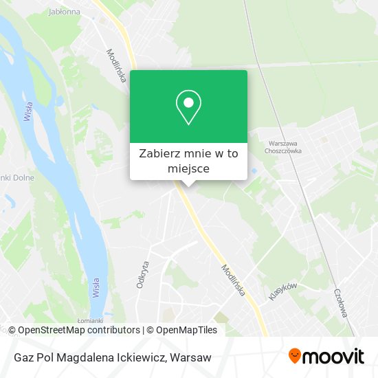 Mapa Gaz Pol Magdalena Ickiewicz