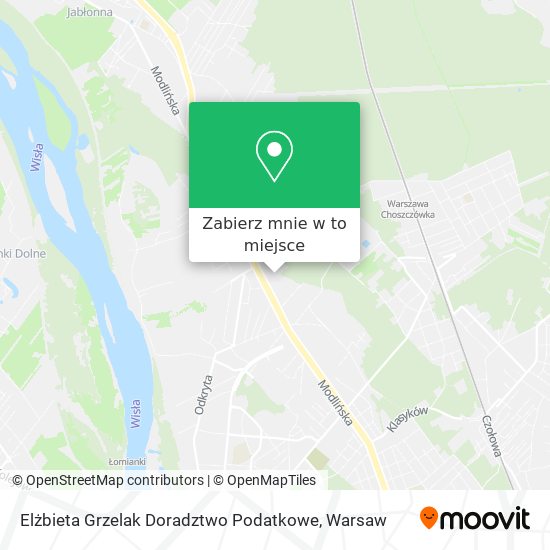 Mapa Elżbieta Grzelak Doradztwo Podatkowe