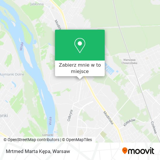 Mapa Mrtmed Marta Kępa