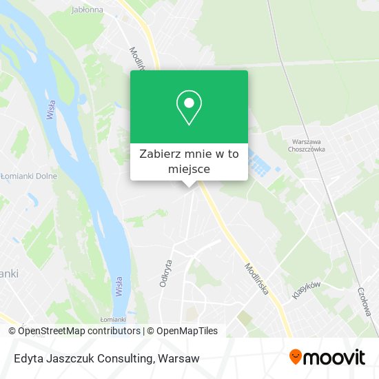 Mapa Edyta Jaszczuk Consulting