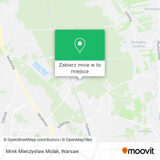 Mapa Mmk Mieczysław Molak