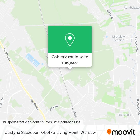 Mapa Justyna Szczepanik-Lotko Living Point