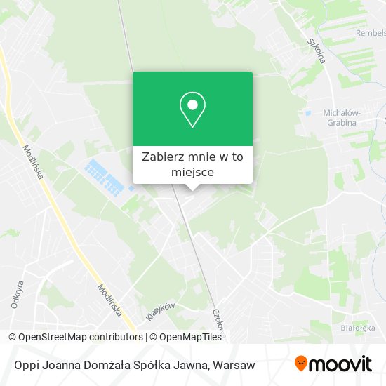 Mapa Oppi Joanna Domżała Spółka Jawna