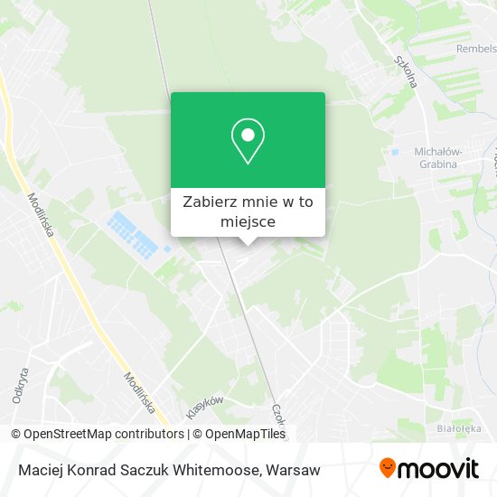 Mapa Maciej Konrad Saczuk Whitemoose