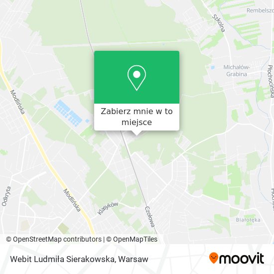 Mapa Webit Ludmiła Sierakowska