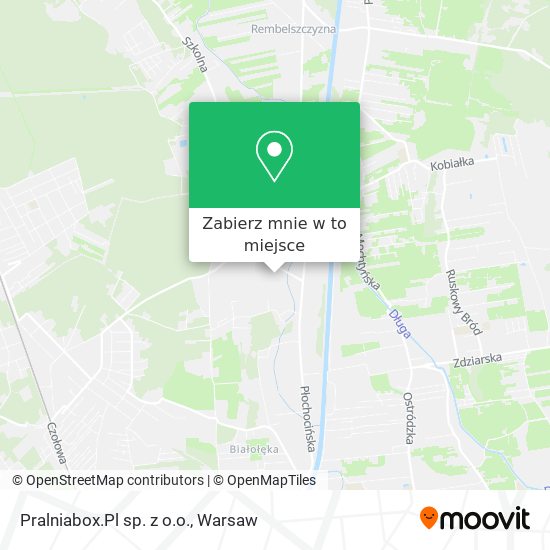 Mapa Pralniabox.Pl sp. z o.o.