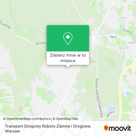 Mapa Transport Drogowy Roboty Ziemne i Drogowe