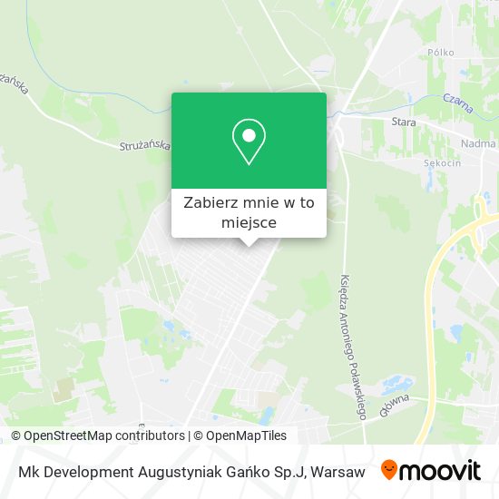 Mapa Mk Development Augustyniak Gańko Sp.J