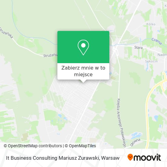 Mapa It Business Consulting Mariusz Zurawski