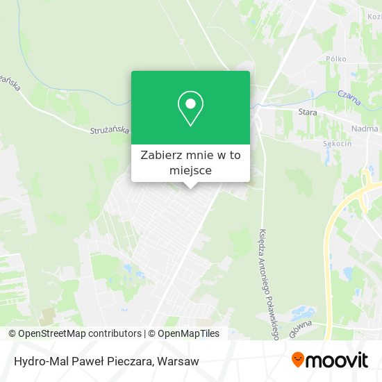 Mapa Hydro-Mal Paweł Pieczara