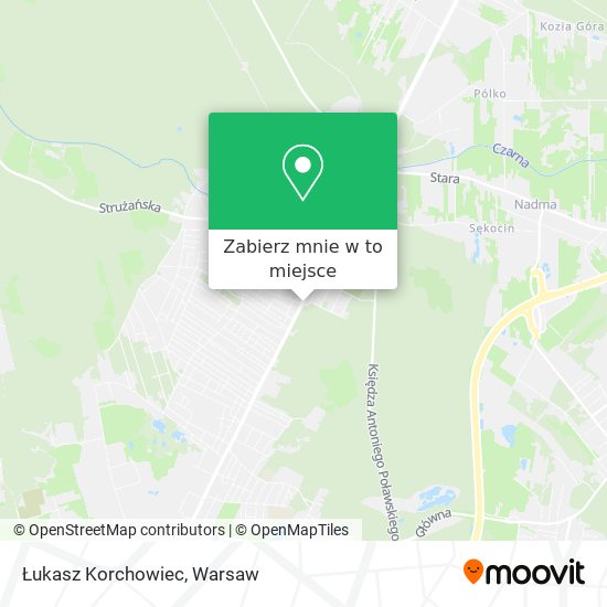 Mapa Łukasz Korchowiec