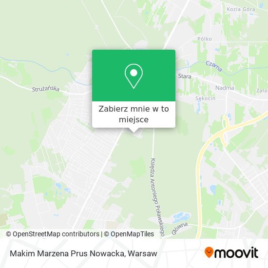 Mapa Makim Marzena Prus Nowacka