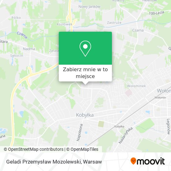 Mapa Geladi Przemysław Mozolewski