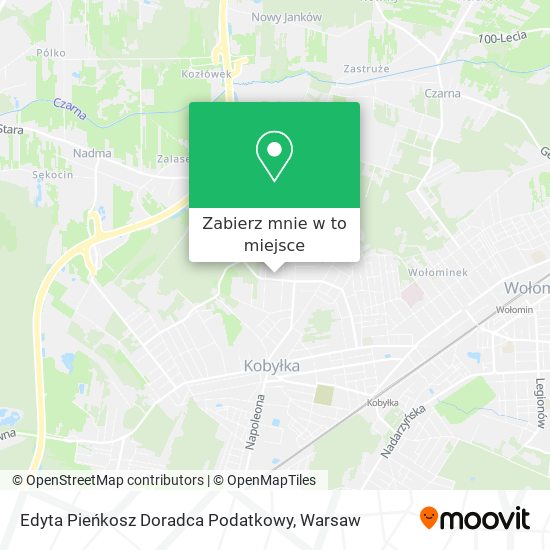 Mapa Edyta Pieńkosz Doradca Podatkowy