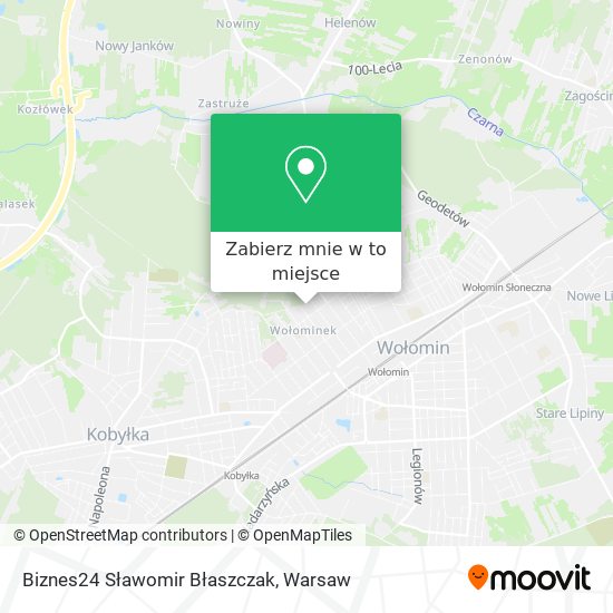 Mapa Biznes24 Sławomir Błaszczak