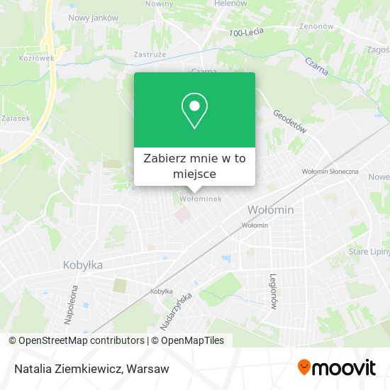 Mapa Natalia Ziemkiewicz